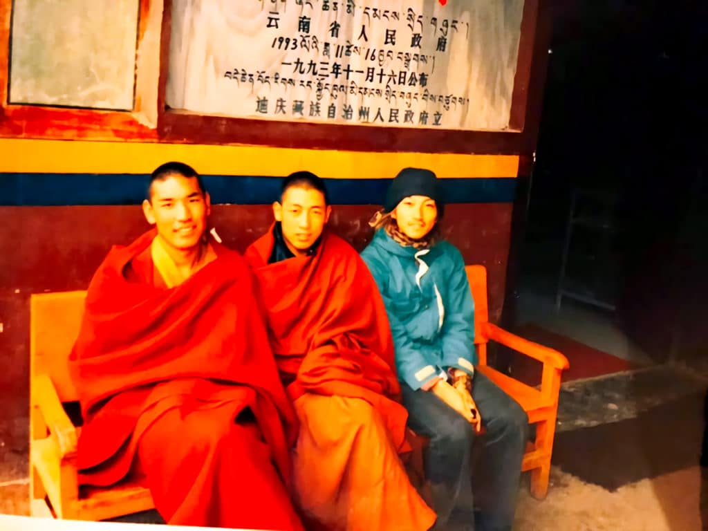 中国での永露仁吉