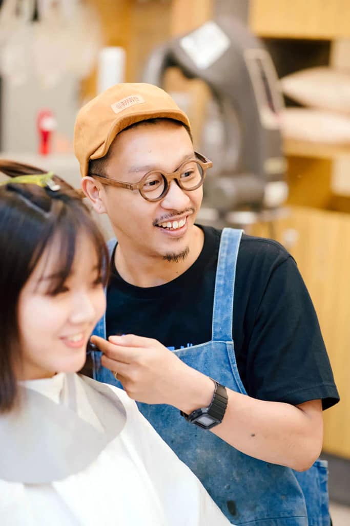 hair salon te to te./阪下正樹